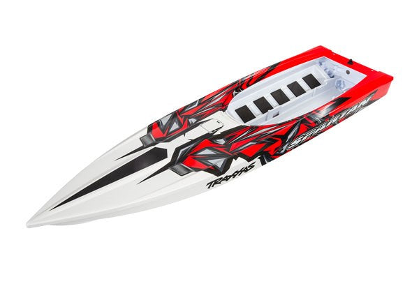 Traxxas 5718R HULL SPARTAN REDX (8828023275757)