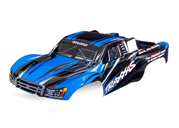 Traxxas 5855-BLUE BODY SLASH 4X4 BLUE (8828024619245)