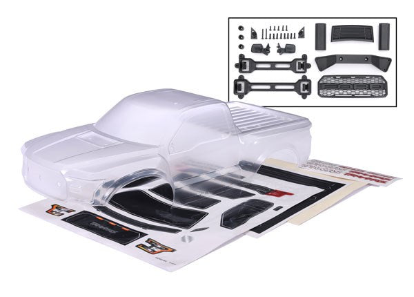 Traxxas 5916 BODY 2017 FORD RAPTOR HD CLEAR (8828025176301)