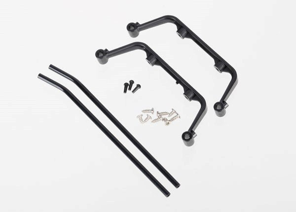 Traxxas 6356 - Landing skid set (black-anodized)/ screws (4) (assembled)