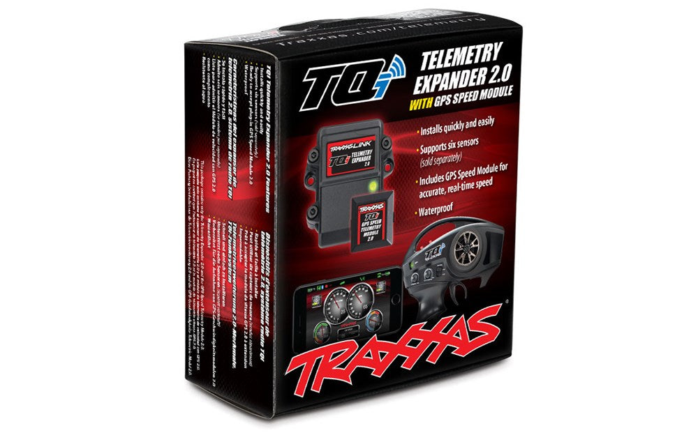 Traxxas 6550X Telemetry expander 2.0 TQi radio system (compatible only with #6551X GPS module) (8733862559981)