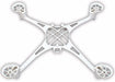 Traxxas 6623A - Main Frame (White)/ 1.6X5Mm Bcs (Self-Tapping) (4) (769271332913)