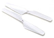 Traxxas 6627 - Rotor blade set white (2)/ 1.6x5mm BCS (2) (769118044209)