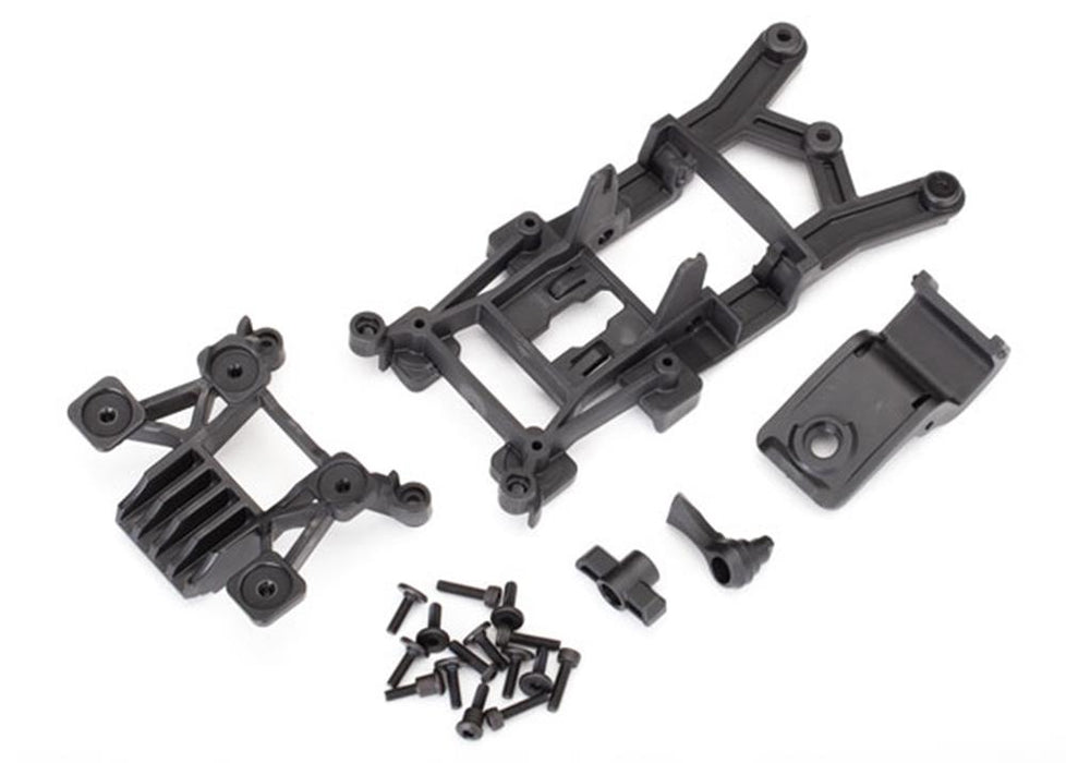 Traxxas 6720 - Body mounts front & rear (7650676310253)