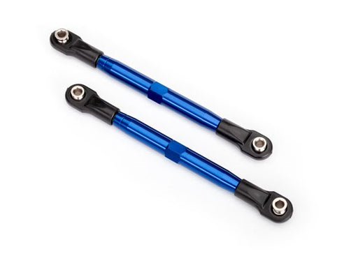 Traxxas 6742X Toe links (TUBES blue-anodized 7075-T6 aluminum stronger than titanium) (7637925593325)