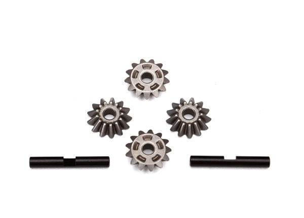 Traxxas 6783 Gear set center differential (output gears (2)/ spider gears (4)/ spider gear shaft (2))