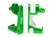 Traxxas 6832G Caster blocks (c-hubs) 6061-T6 aluminum (green-anodized) left & right - Hobby City NZ (7617508212973)