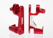 Traxxas 6832R - Caster Blocks (C-Hubs) 6061-T6 Aluminum Left & Right (Red-Anodized) - Hobby City NZ (8827976450285)