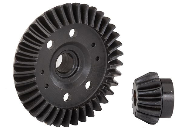 Traxxas 6879R - Ring Gear Differential/ Pinion Gear Differential (Machined Spiral Cut) (Rear) (7650631844077)