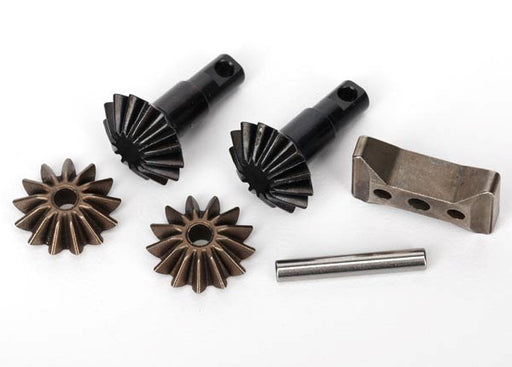 Traxxas 6882X - Gear set differential (output gears (2)/ spider gears (2)/ spider gear shaft carrier support) (7540682522861)