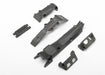 Traxxas 7037 - Skidplate Set Front (1)/ Rear (1)/ Transmission (1)/ Steering servo guards (2) / steering servo cover plate (1) (8827956494573)