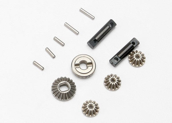 Traxxas 7082 - Gear Set Differential (Output Gears (2)/ Spider Gears (3))/ differential output shafts (2)/ 1.5x6mm pin (3)/ 1.5x8mm pin (2) (8827957739757)