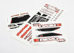 Traxxas 7113 - Decal Sheets 1/16 E-Revo VXL (769129349169)