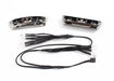 Traxxas 7186 - LED lights light harness (4 clear 4 red)/ bumpers front & rear/ wire ties (3) (requires power supply #7286A) (8827958657261)