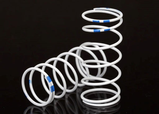 Traxxas 7448 - Spring shock white (GTR long) (0.892 rate blue) (1 pair) (7540672725229)