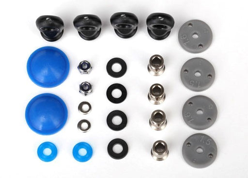 Traxxas 7463 - Rebuild kit GTR long/xx-long shocks (x-rings bladders pistons piston nuts shock rod ends hollow balls) (renews 2 shocks) (769133740081)