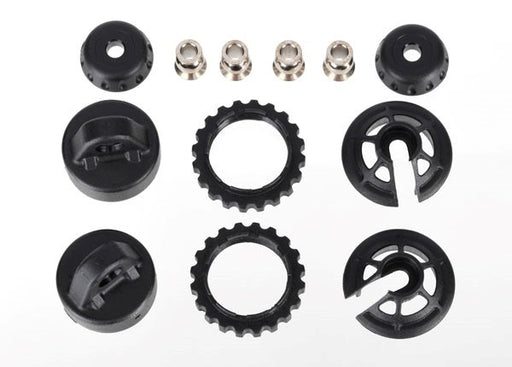 Traxxas 7468 - Caps and spring retainers GTR long/xx-long shock (hollow balls / caps/ retainers) (7622651674861)