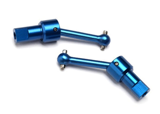 Traxxas 7550R - Driveshaft Assembly Front/Rear 6061-T6 Aluminum (Blue-anodized) (2) - Hobby City NZ