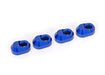 Traxxas 7743 Suspension pin retainer 6061-T6 aluminum (blue-anodized) (4) (8264973779181)