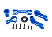 Traxxas 7746 Steering bellcranks / draglink (6061-T6 aluminum blue-anodized) (8312742445293)