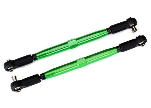 Traxxas 7748G - Toe Links X-Maxx (Tubes Green-Anodized) (789136244785)