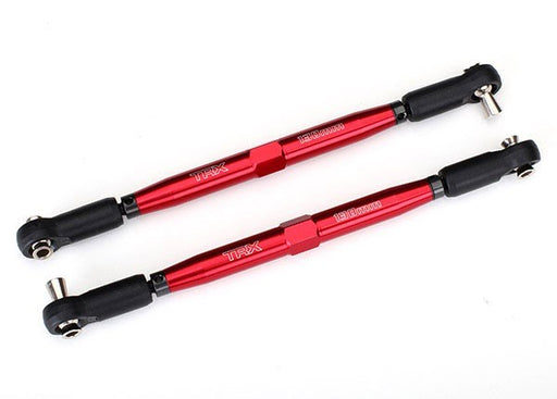 Traxxas 7748R - Toe Links X-Maxx (Tubes Red-Anodized) (789136277553)