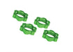 Traxxas 7758G -  Wheel Nuts Splined 17Mm Serrated (Green-Anodized) (4) (769284603953)