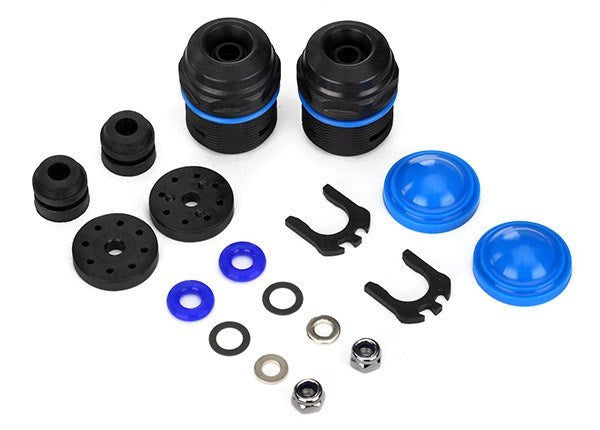 Traxxas 7762X - Rebuild kit GTX shocks (lower cartridge assembled pistons piston nuts bladders) (renews 2 shocks) (769138098225)