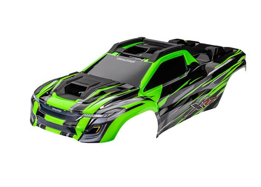 Traxxas 7812G Body XRT green (painted decals applied) - Hobby City NZ