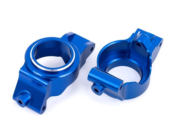 Traxxas 7832 Caster blocks (c-hubs) 6061-T6 aluminum (blue-anodized) (8264974991597)