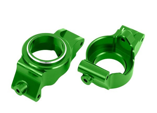 Traxxas 7832 Caster blocks (c-hubs) 6061-T6 aluminum (green-anodized) (8264975220973)