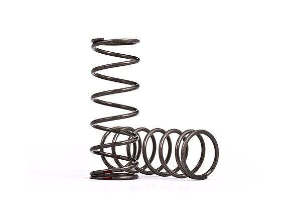 Traxxas 7850 Springs shock medium (natural finish) (GTX) (5.059 rate red stripe) (2) (8150706323693)