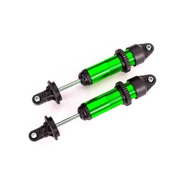 Traxxas 7861G - Shocks GTX medium (aluminum green-anodized) (fully assembled w/o springs) (2) (8150706618605)