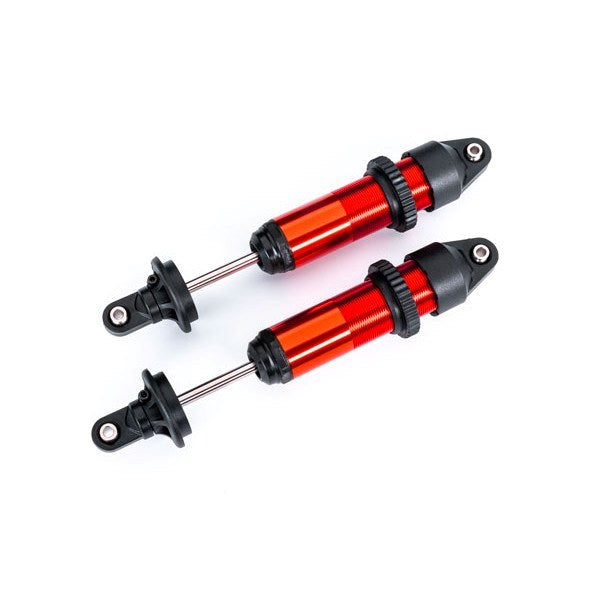 Traxxas 7861R - Shocks GTX medium (aluminum red-anodized) (fully assembled w/o springs) (2) (8150706651373)