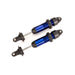 Traxxas 7861 - Shocks GTX medium (aluminum blue-anodized) (fully assembled w/o springs) (2) (8150706520301)