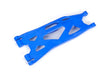 Traxxas 7894X Suspension arm lower blue (1) (left front or rear) (8120446222573)