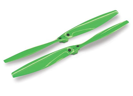 Traxxas 7931 - Rotor Blade Set Green (2) (With Screws) (8827962786029)