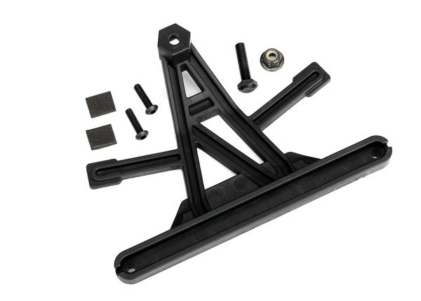 Traxxas 8118 - Spare tire mount/ mounting hardware (7650717925613)