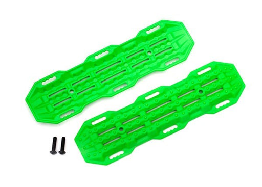 Traxxas 8121G Traction boards green/ mounting hardware (7654621872365)