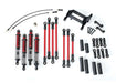 Traxxas 8140R - Long Arm Lift Kit Trx-4 Complete. Red - Hobby City NZ