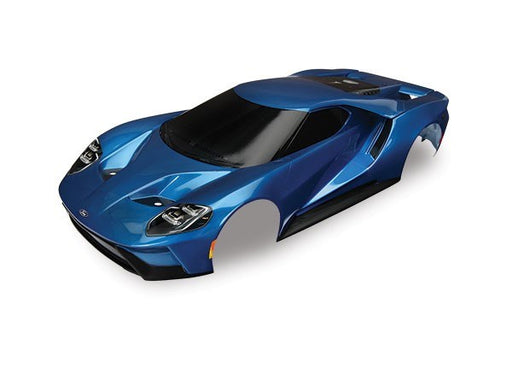 Traxxas 8311A - Body Ford Gt Blue (Painted Decals Applied) - Hobby City NZ