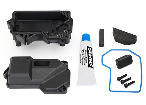 Traxxas 8324 -  Box Receiver (Sealed) (Steering Servo Mount)/ Receiver (8827963048173)