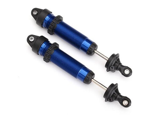 Traxxas 8450X - Shocks Gtr 134Mm Blue-Anodized Aluminum (2) (789141946417)