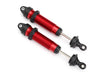 Traxxas 8460R - Shocks Gtr 139Mm Red-Anodized Aluminum (2) (789142372401)