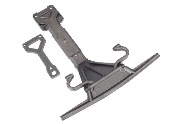 Traxxas 8537 - Skidplate Front (Plastic)/ Support Plate (Steel) (789143683121)