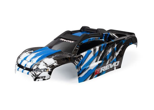 Traxxas 8611X - Body E-Revo Blue (7637937586413)