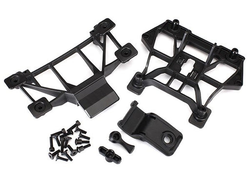 Traxxas 8615 - Body Mounts Front & Rear (789119467569)