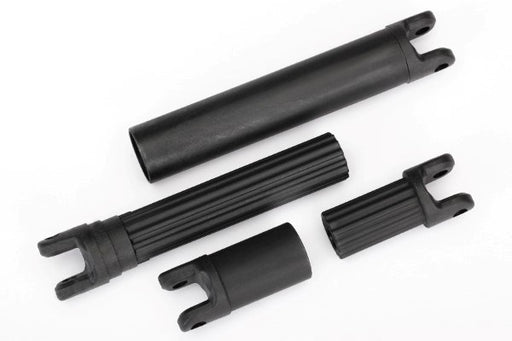 Traxxas 8655 - Half shafts center (internal splined (2)/ external splined (2)) (plastic parts only) (789120221233)