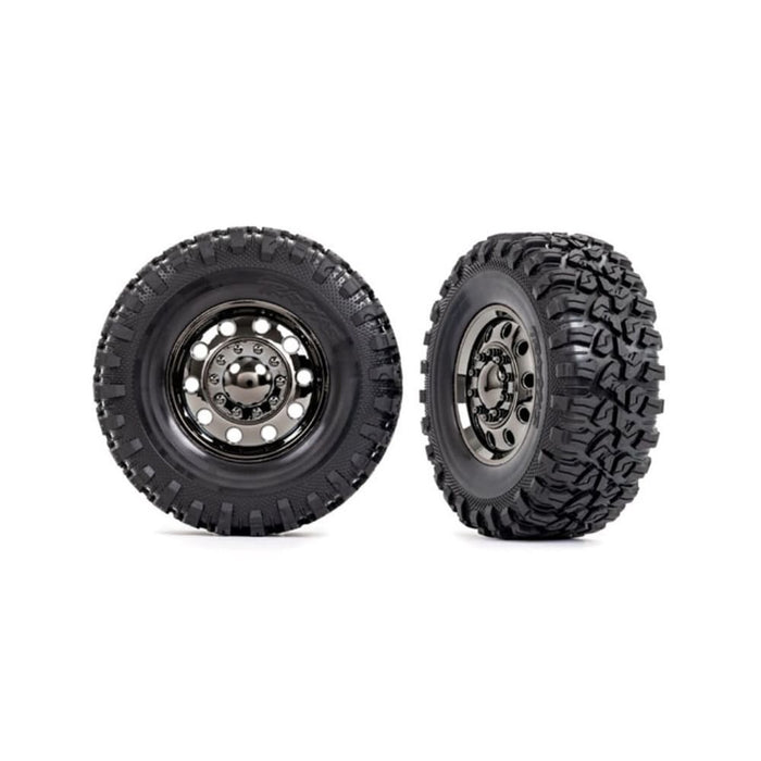 Traxxas 8854 TRX-6 2.2" wheels Canyon RT 4.6x2.2" tires (front) (2) (8137531130093)