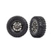 Traxxas 8854 TRX-6 2.2" wheels Canyon RT 4.6x2.2" tires (front) (2) (8137531130093)